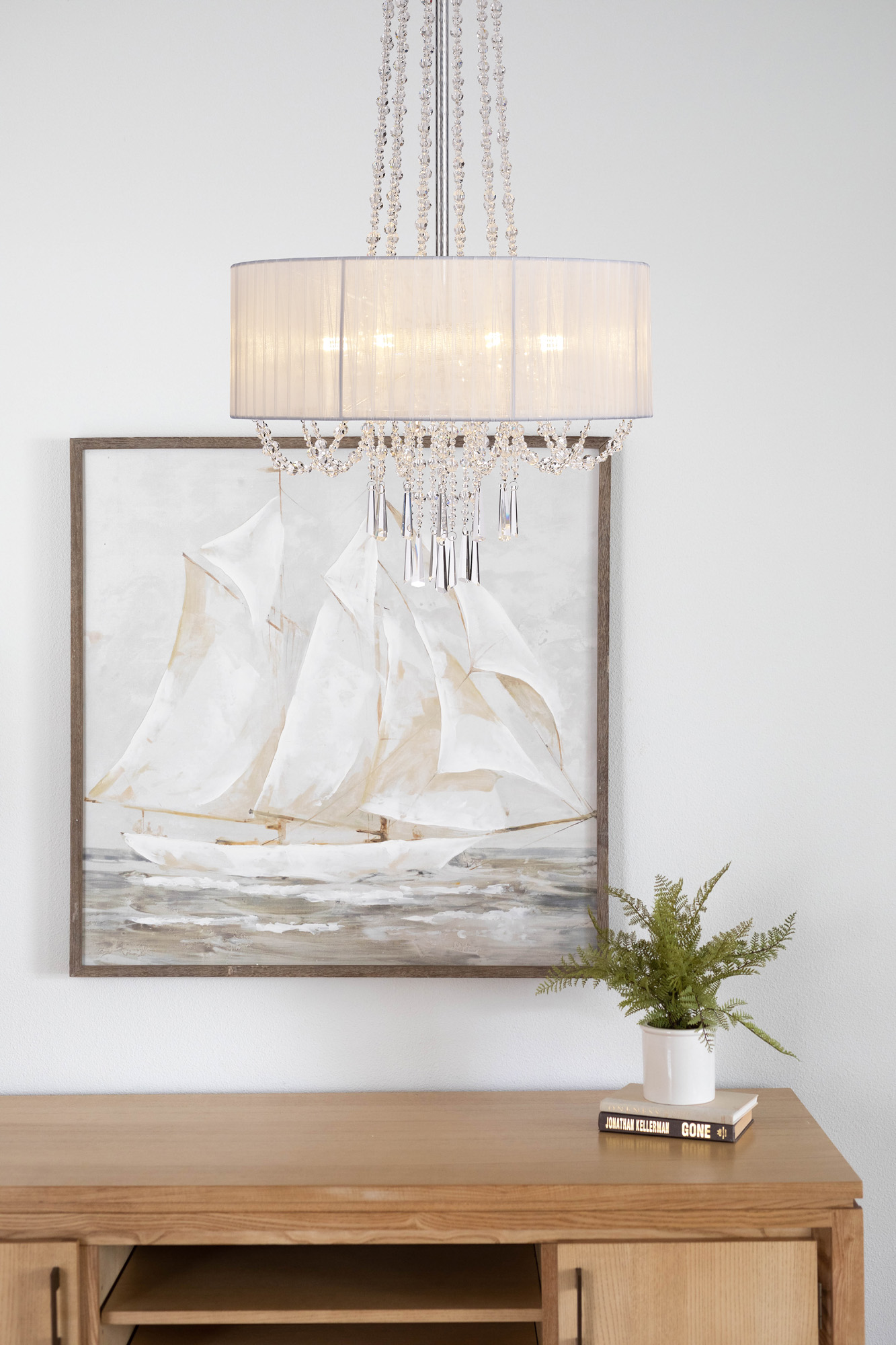 Freida Polished Chrome-White Crystal Ceiling Lights Diyas Shaded Crystal Fittings Freida Polished Chrome-White Crystal Ceiling Lights Diyas Shaded Crystal Fittings